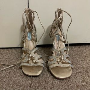 Size 8 Champagne High Heals.